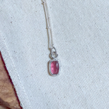 Load image into Gallery viewer, Tourmaline Necklaces, Sterling Silver