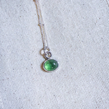 Load image into Gallery viewer, Tourmaline Necklaces, Sterling Silver