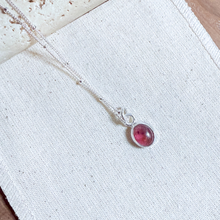 Load image into Gallery viewer, Tourmaline Necklaces, Sterling Silver