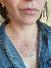 Load image into Gallery viewer, Tourmaline Necklaces, Sterling Silver