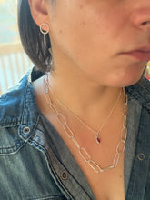 Load image into Gallery viewer, Tourmaline Necklaces, Sterling Silver