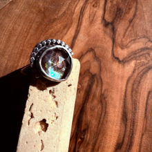 Load image into Gallery viewer, Abalone Doublet Ring, Sterling Silver