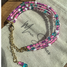 Load image into Gallery viewer, 4 Strands Bracelet- Pink Fun
