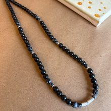 Load image into Gallery viewer, Black Agate Necklace
