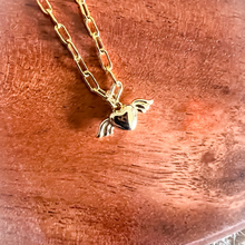 Load image into Gallery viewer, Winged Heart Necklace- Gold Filled

