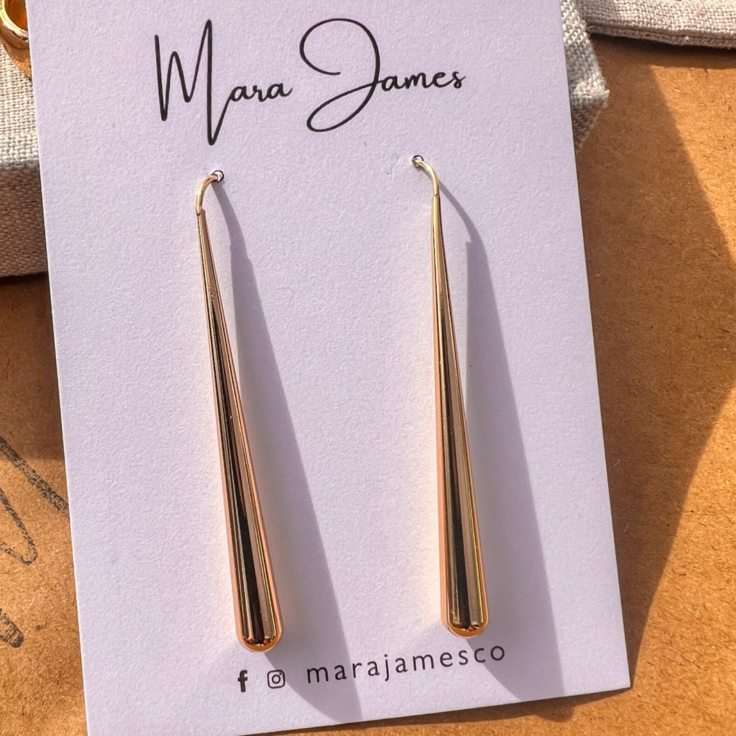 Long Teardrop Earrings