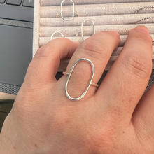 Load image into Gallery viewer, Oval Rings, Sterling Silver
