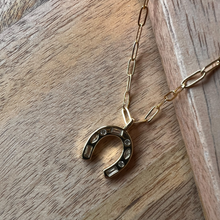 Load image into Gallery viewer, Big Luck Necklace- Gold Filled
