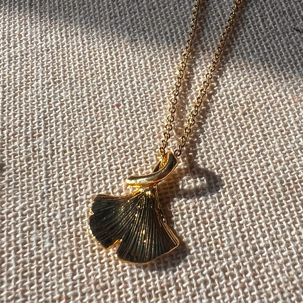 Gingko Necklace