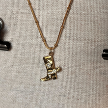 Load image into Gallery viewer, Cowboy Necklace- Gold Filled
