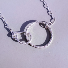 Load image into Gallery viewer, Hoop Necklace, Sterling Silver
