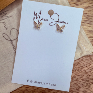 Butterflies Stud Earrings