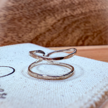 Load image into Gallery viewer, Organic Ring, Sterling Silver, Adjustable
