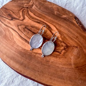 Noora Earrings, Sterling Silver Earring