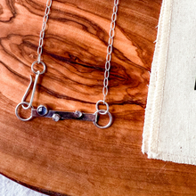 Load image into Gallery viewer, Forged Necklace, Sterling Silver (One-of-a-kind)
