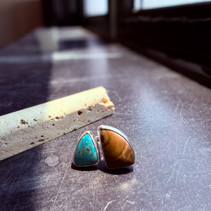 Desert Duo Ring, Sterling Silver Size 7.5