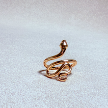 Load image into Gallery viewer, Snake Ring – Adjustable Gold-Plated
