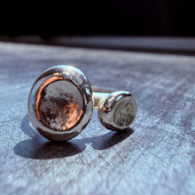 Load image into Gallery viewer, Molten Pebbles Ring, Sterling Silver
