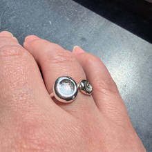 Load image into Gallery viewer, Molten Pebbles Ring, Sterling Silver
