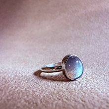 Load image into Gallery viewer, Moonstone Ring, Sterling Silver
