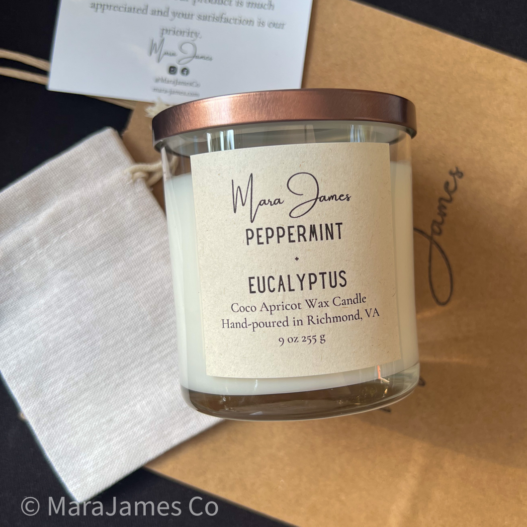 Peppermint + Eucalyptus Candle