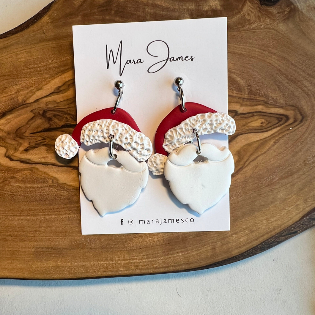 Santa Earrings
